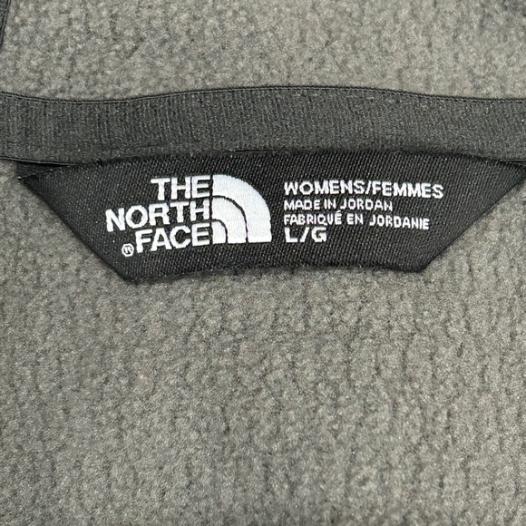 The North Face Arcata Womens Fleece Hoodie Full Zip Jacket Gray L - Picture 3 of 7